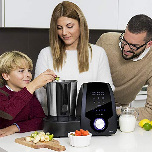 Cecotec Robot da cucina multifunzione Mambo 6090. 1700 W, 23 funzioni, caraffa con capacità 3,3 l, 3 piatti alla volta, 10 velocità, timer : Amazon.it: Casa e cucina