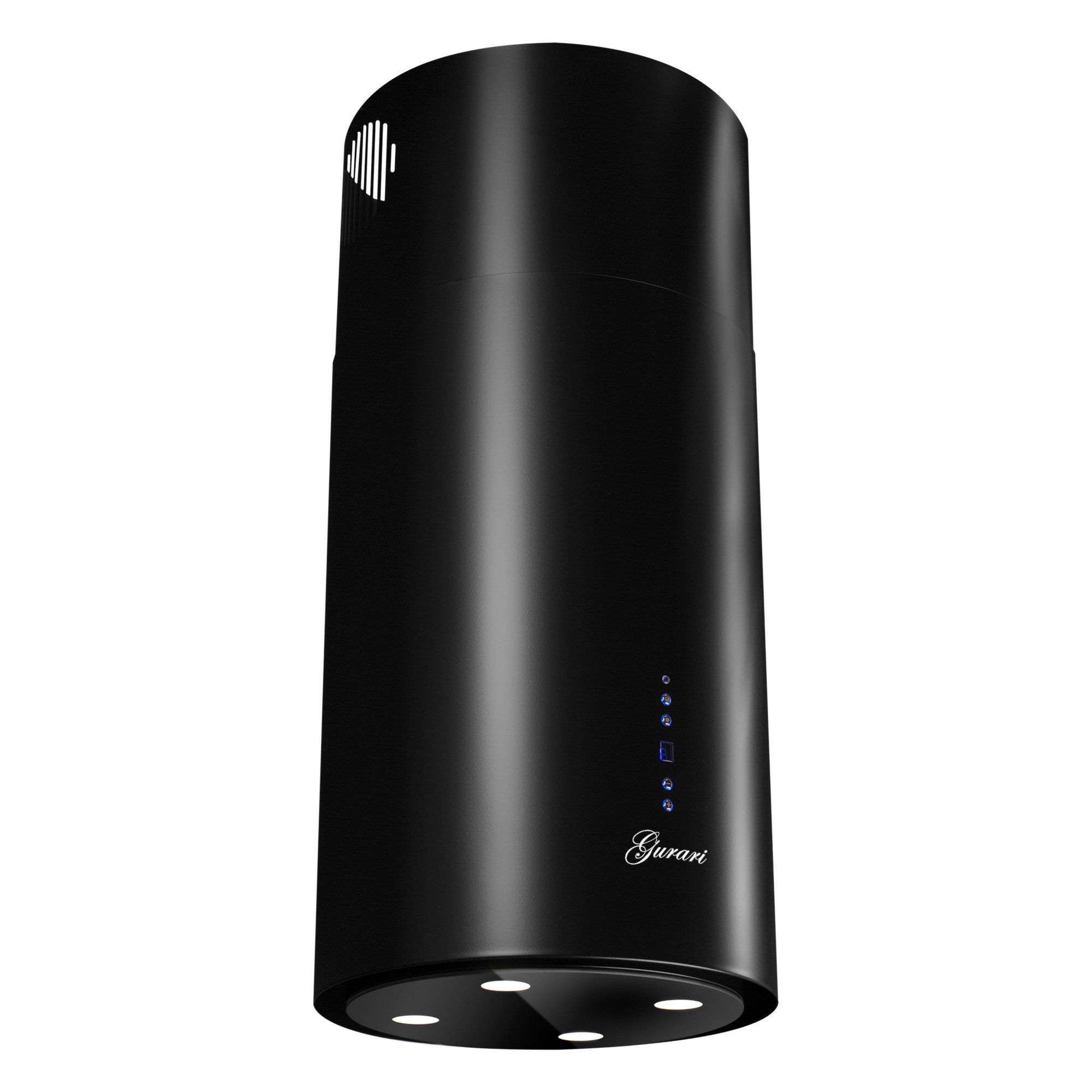 Inselhaube GCH 792 BL Diamond, Dunstabzugshaube Insel 40 cm Schwarz 850m³/h