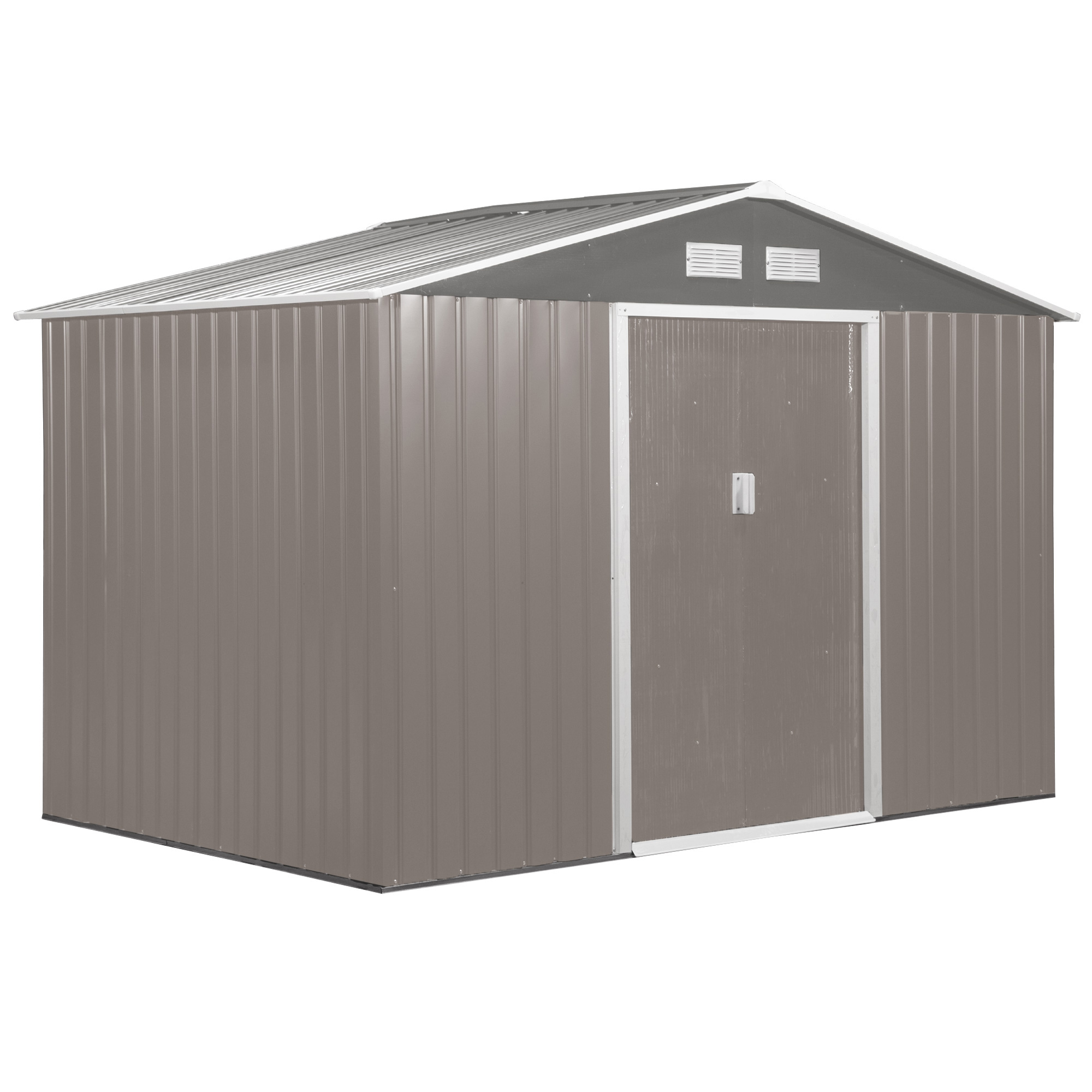 Outsunny Gereedschapsschuur tuinhuis gereedschapsschuur tuinkast gereedschapskast metaal