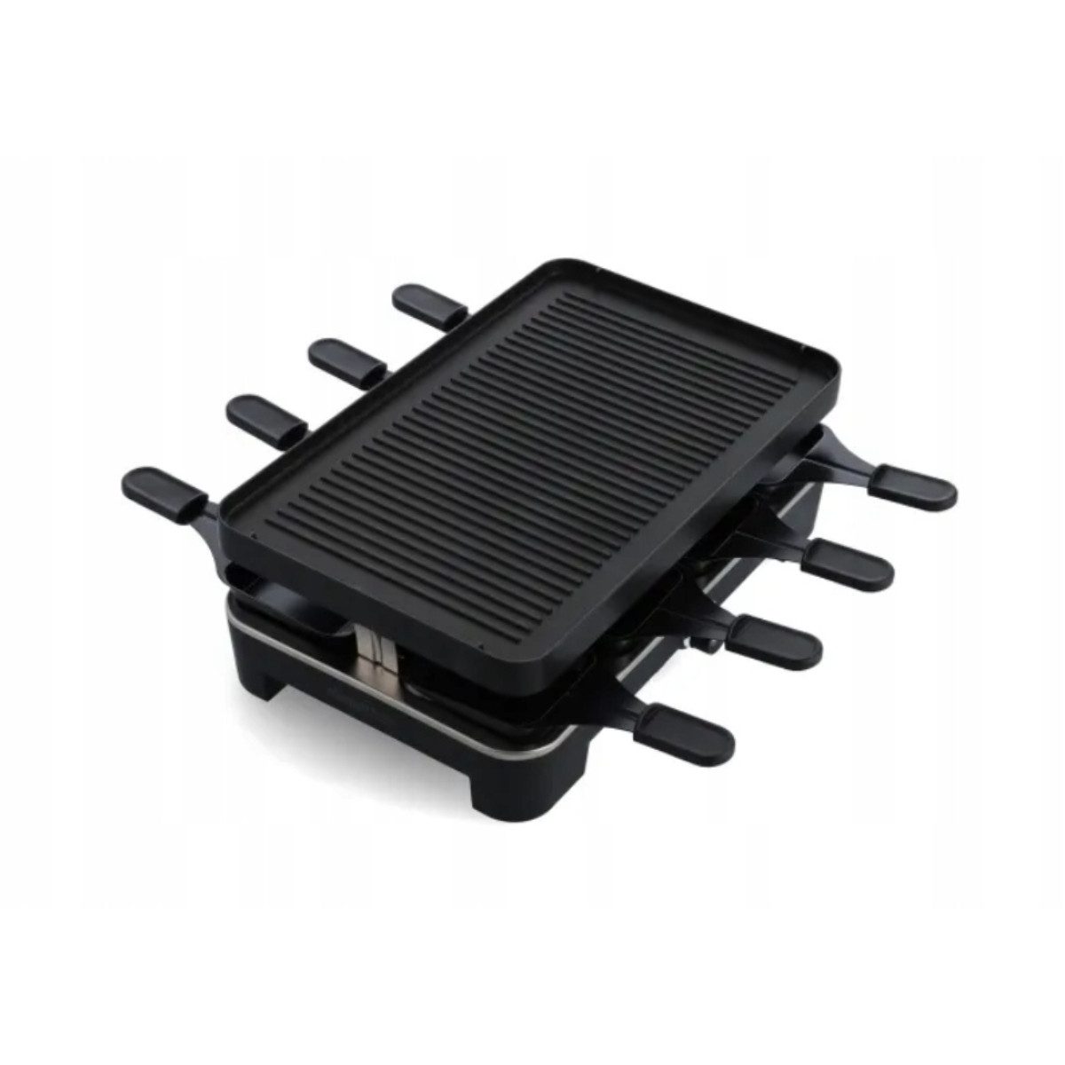 Raclette Raclette Grill, Antihaft, 8 Pfännchen, Grillplatte, Tischgrill-Set