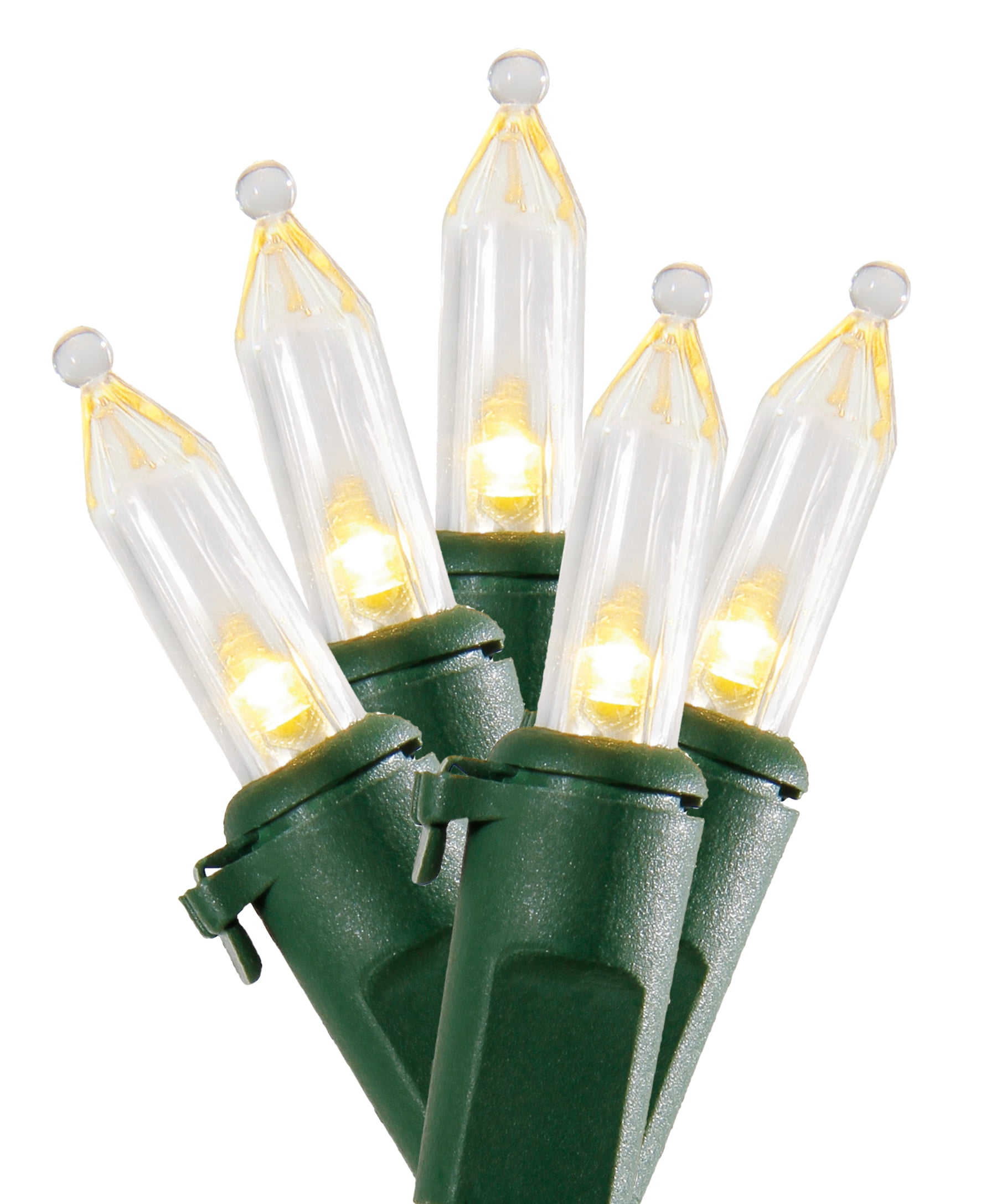 Holiday Time 500ct White LED Mini Christmas Lights, 116.3ft, Energy Saving, Indoor/Outdoor, ETL Listed