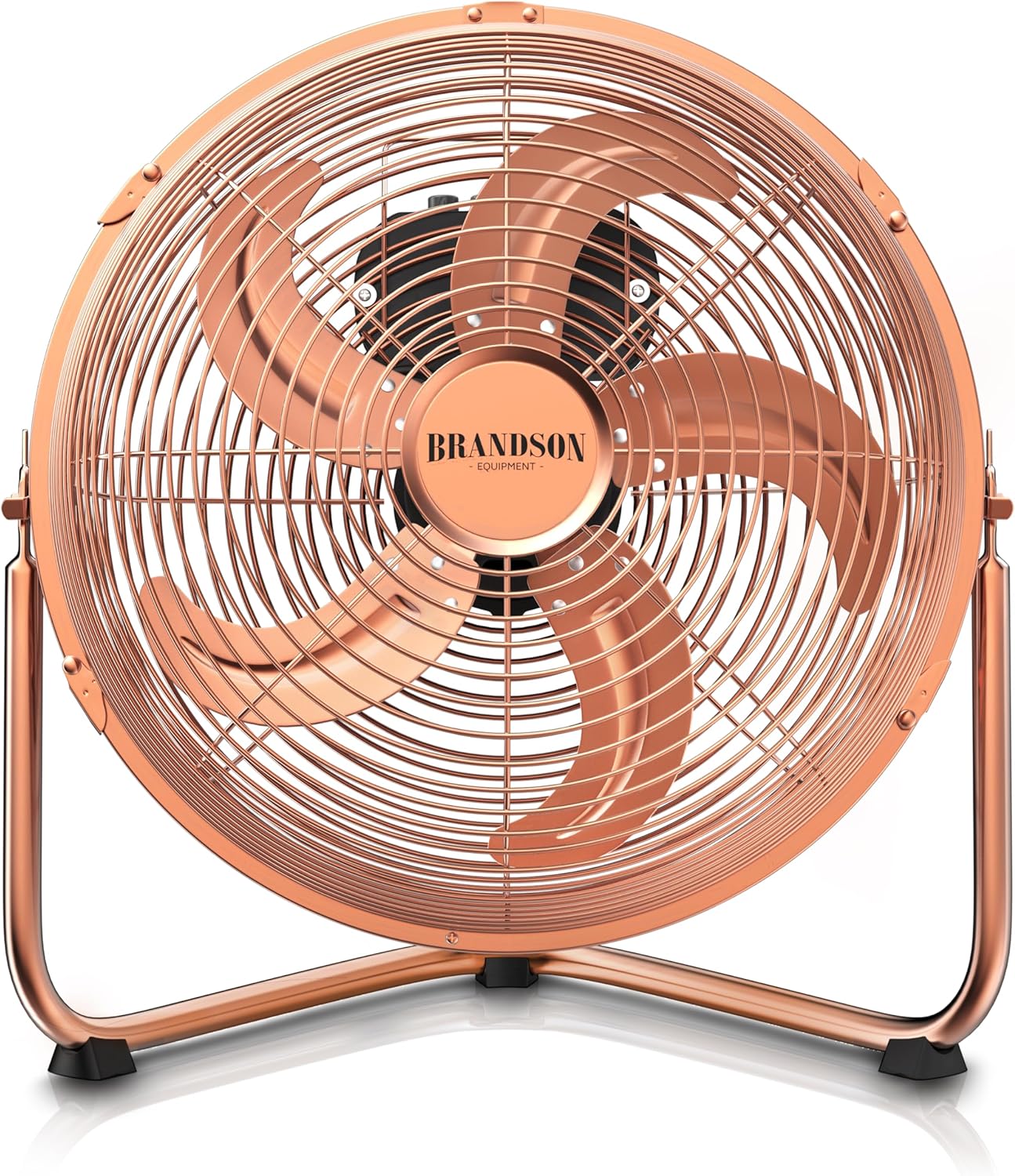 Brandson - Wind Machine - The Original Super Fan - 53.5 cm Wide - 3-Power Levels - 120W Max Power Consumption - Retro Design - Chrome
