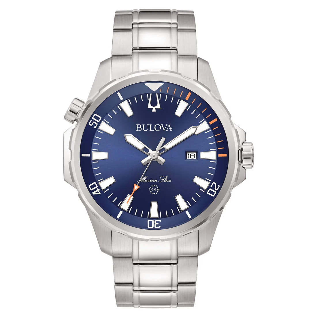 Orologio Bulova 96B397 Sub Marine Star blu acciaio