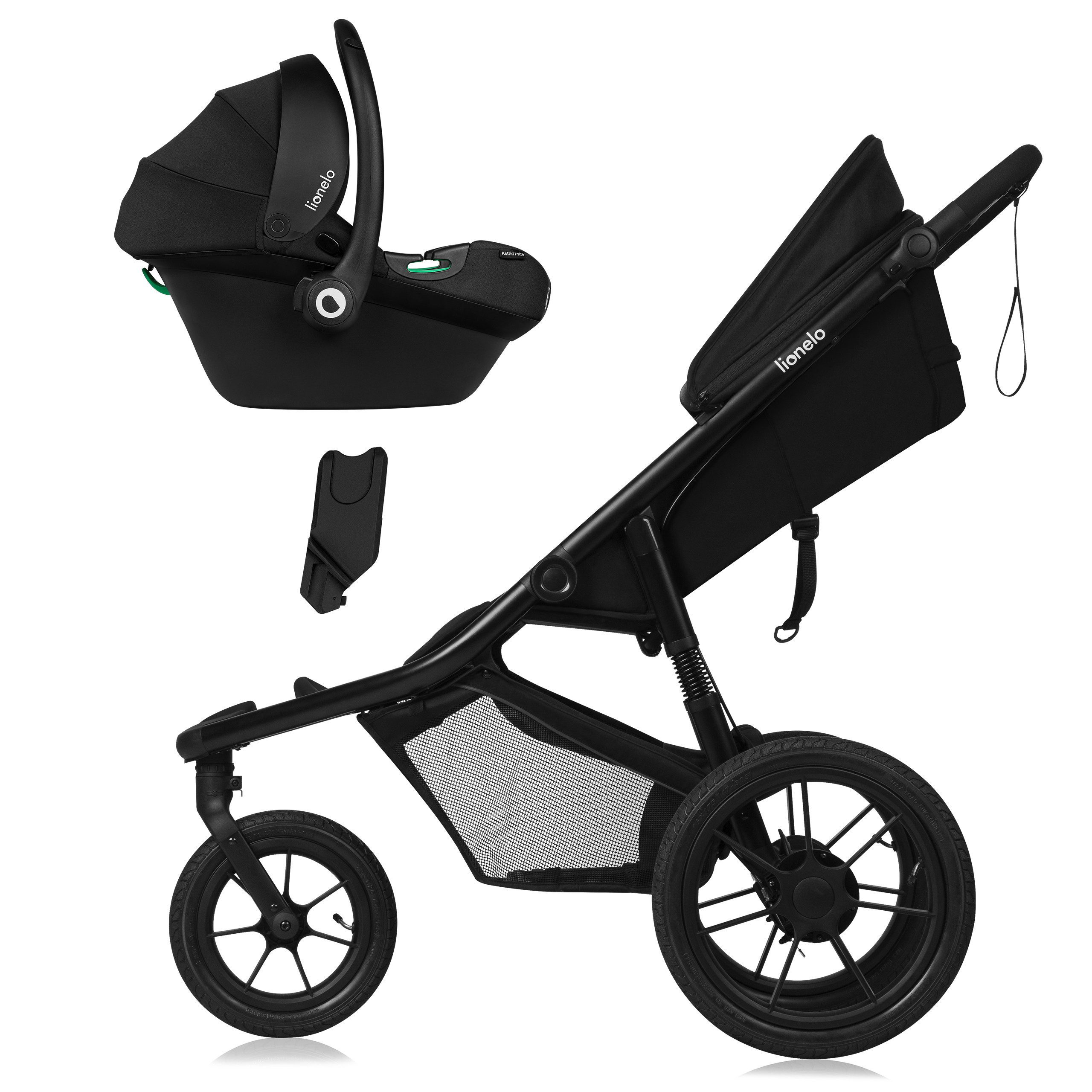 Dreirad-Kinderwagen AZURA