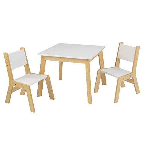 KidKraft Set Tavolo Moderno con 2 Sedie in Legno per Bambini, Tavolino e 2 Sedie, Mobili per Cameretta e Sala Giochi per Bambini, 27025 : Amazon.it: CD e Vinili