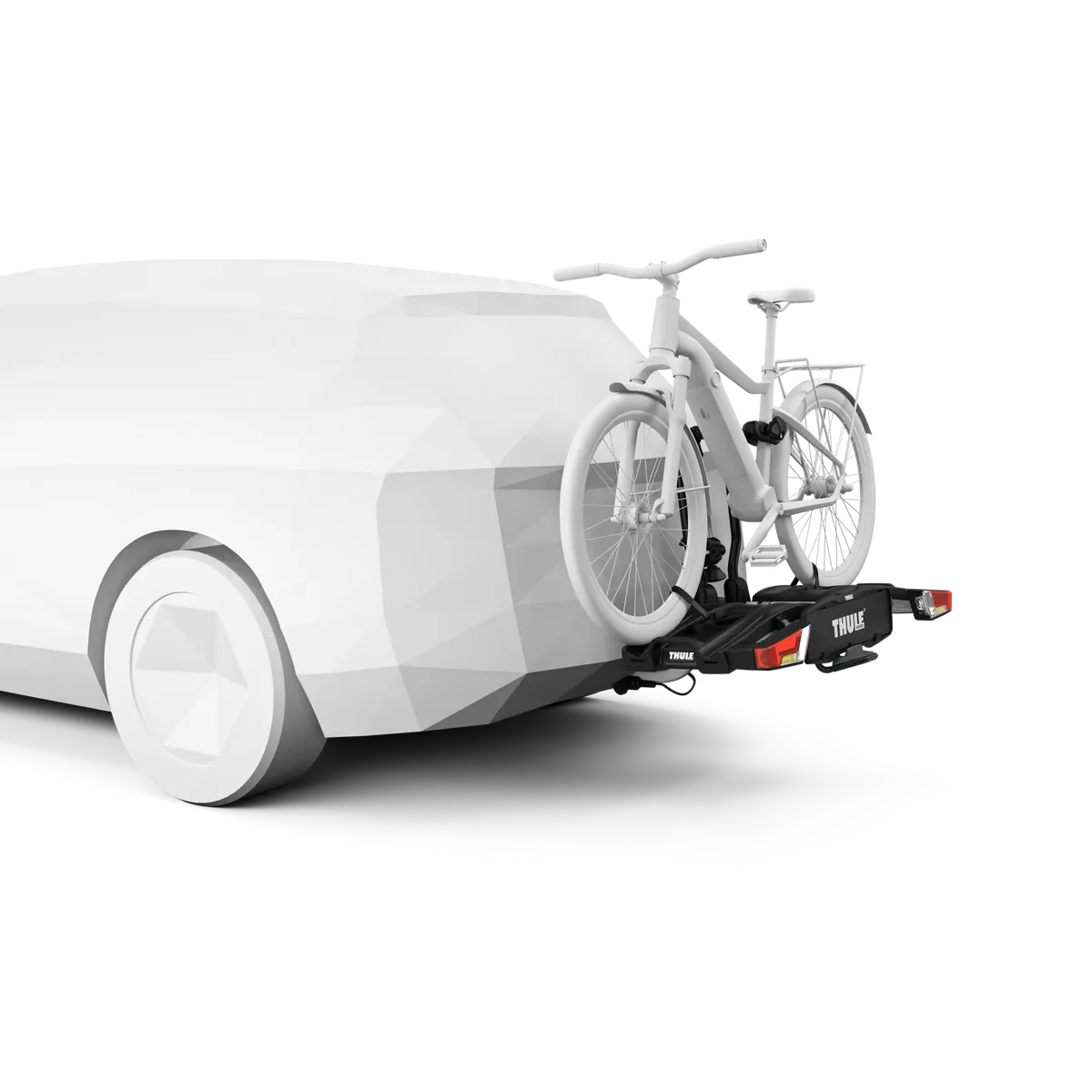 Thule EasyFold XT 2 933 fietsendrager voor 2 fietsen zwart met aluminium