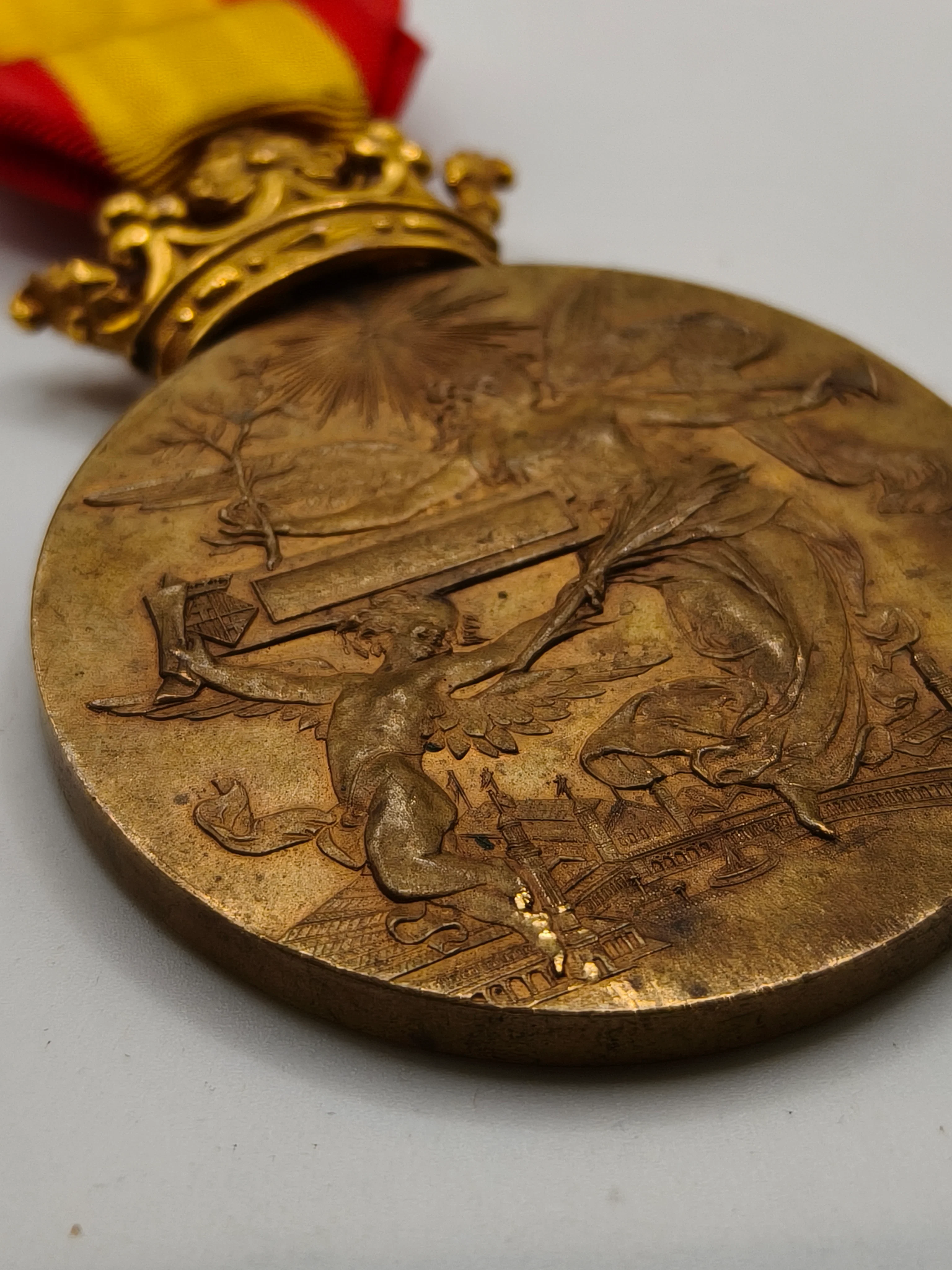 Medalla exposici��n internacional de Barcelona