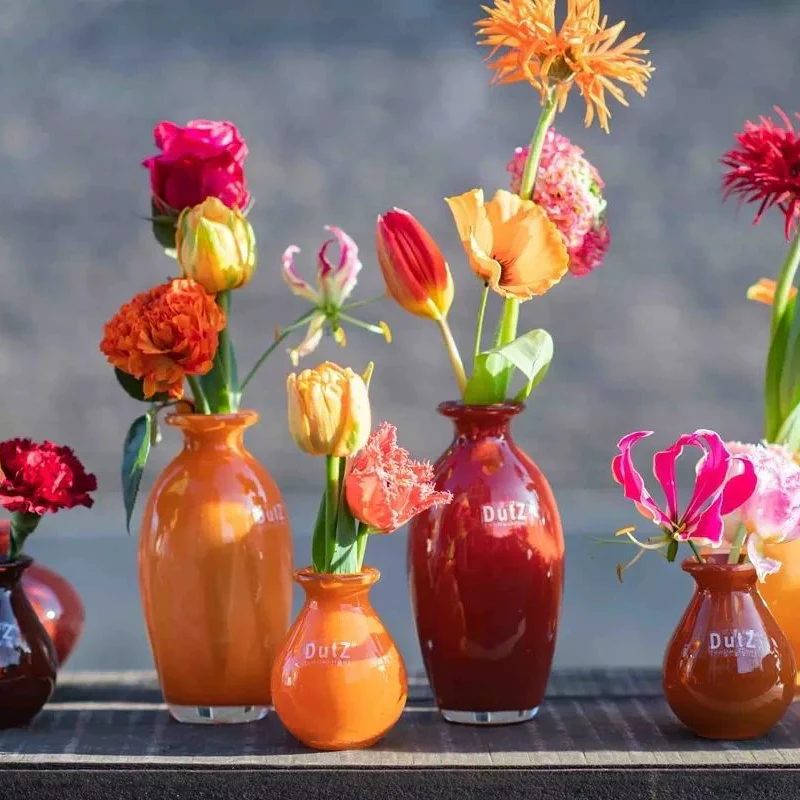 Nadiel Bud Vase Set �C Red Tints