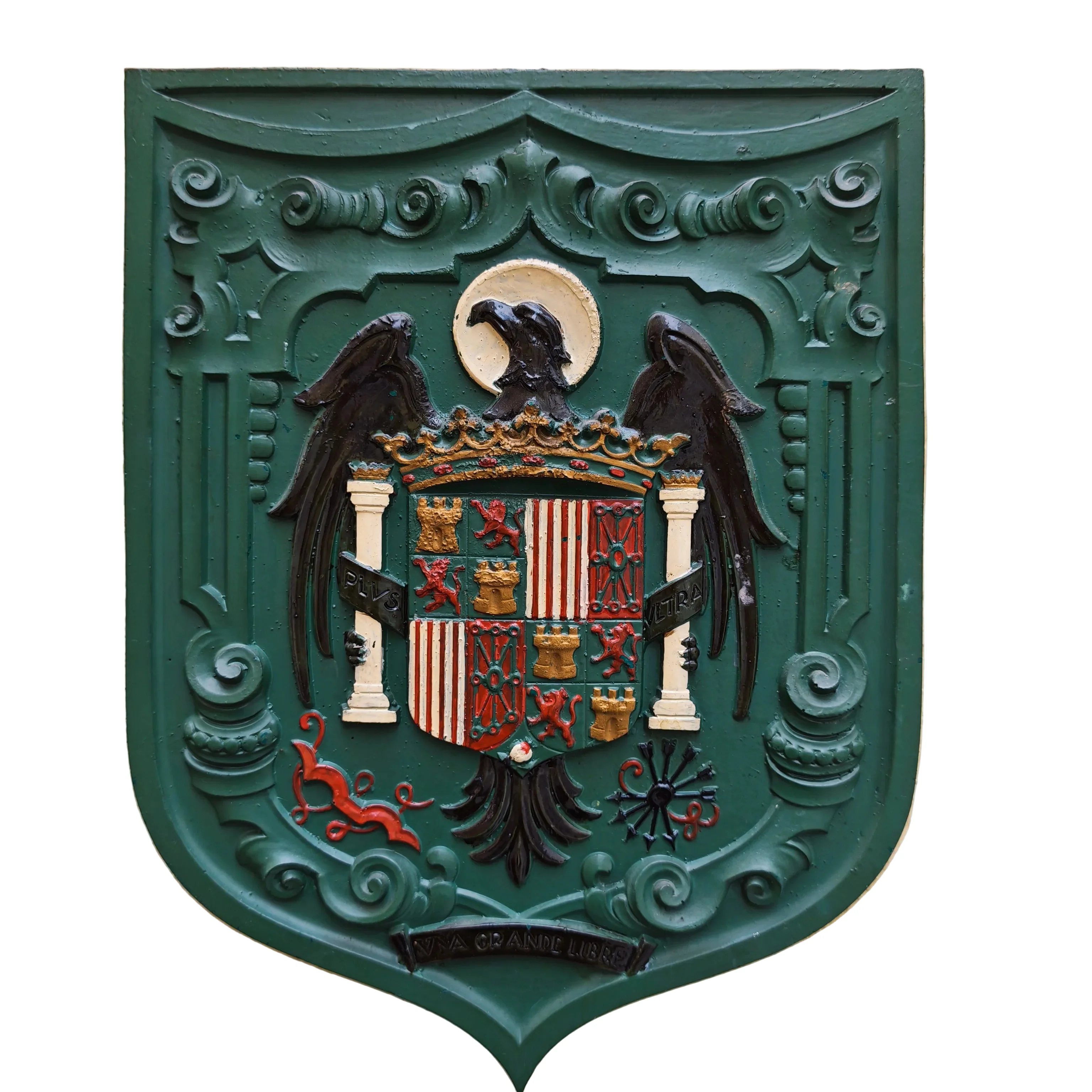Placa escudo Aguila de San Juan