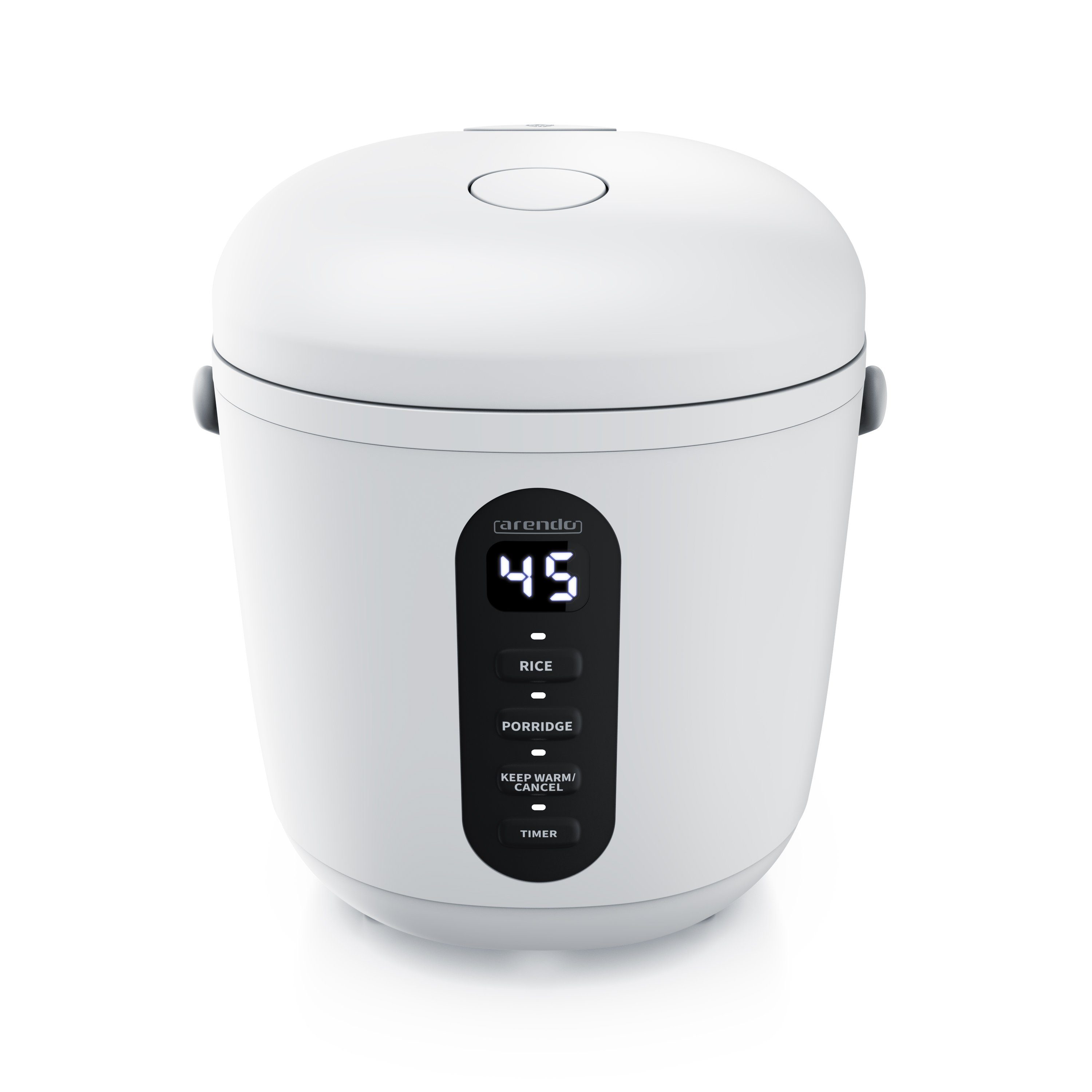 Reiskocher 0,8l, Messbecher & Reislöffel, Kochprogramme, Timer, Warmhaltefunktion