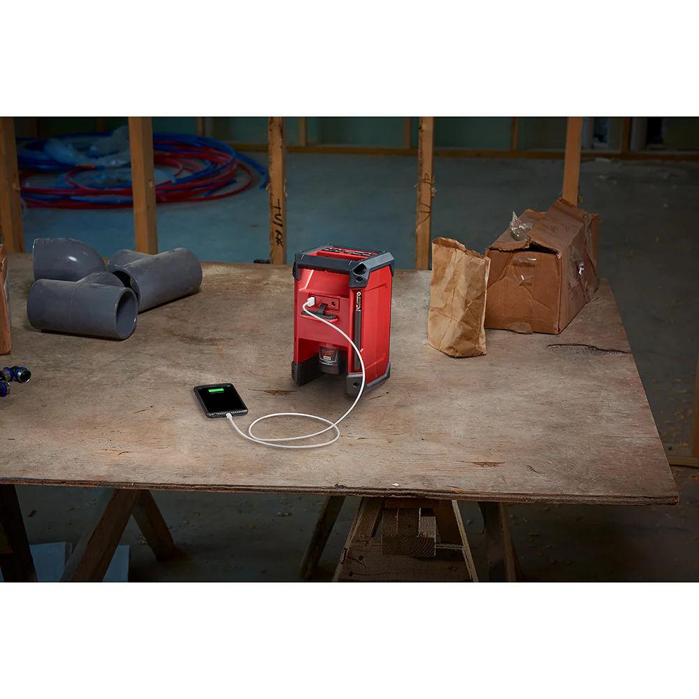 2025 Milwaukee 2951-20 Bluetooth Speaker M12 12V Radio/Oplader - Los Gereedschap