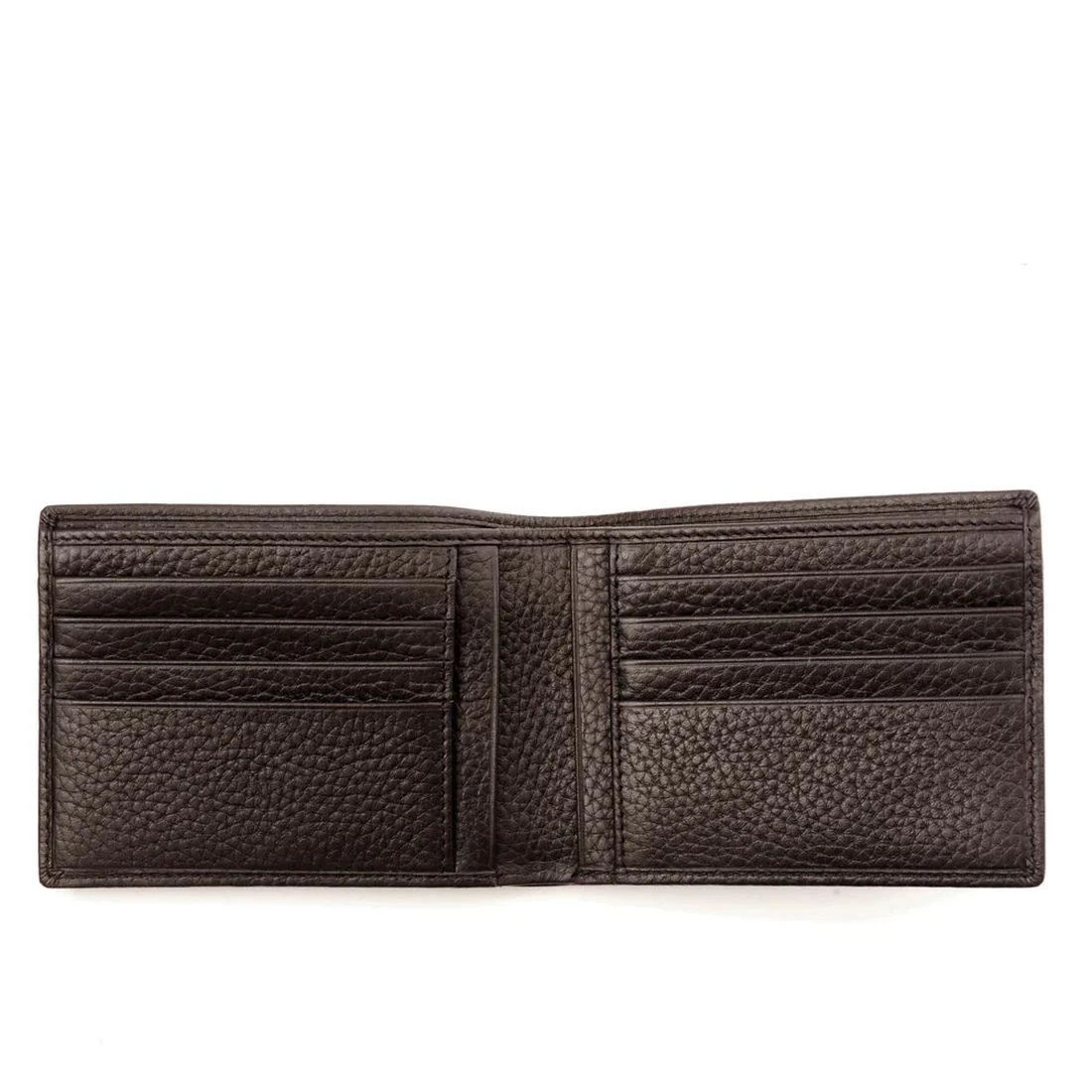 Portafoglio Spalding & Bros Full Grain 8cc marrone 175033U252