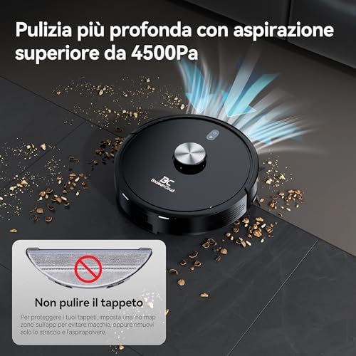 Boolean Cloud Aspirapolvere Lavapavimenti Navigazione