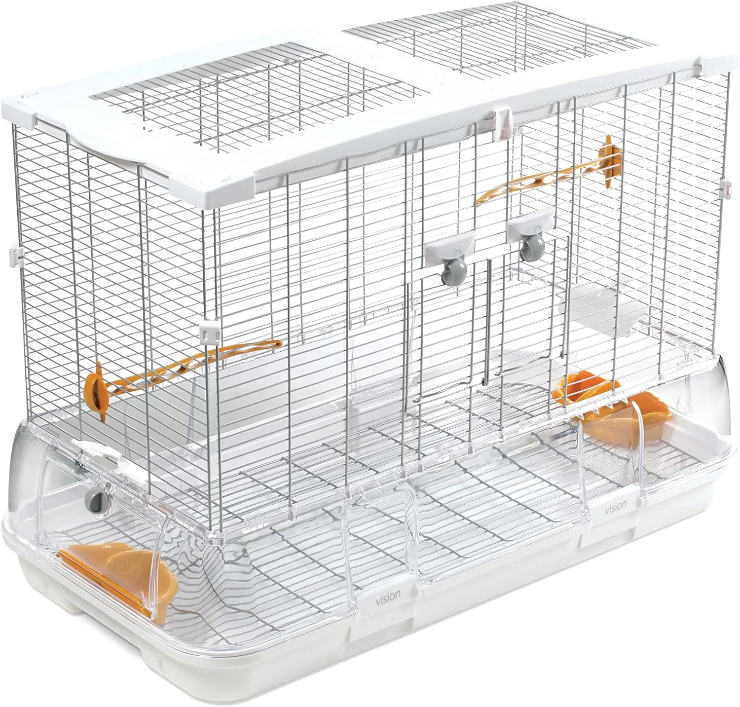 Birdcage model M02, medium size, olive color