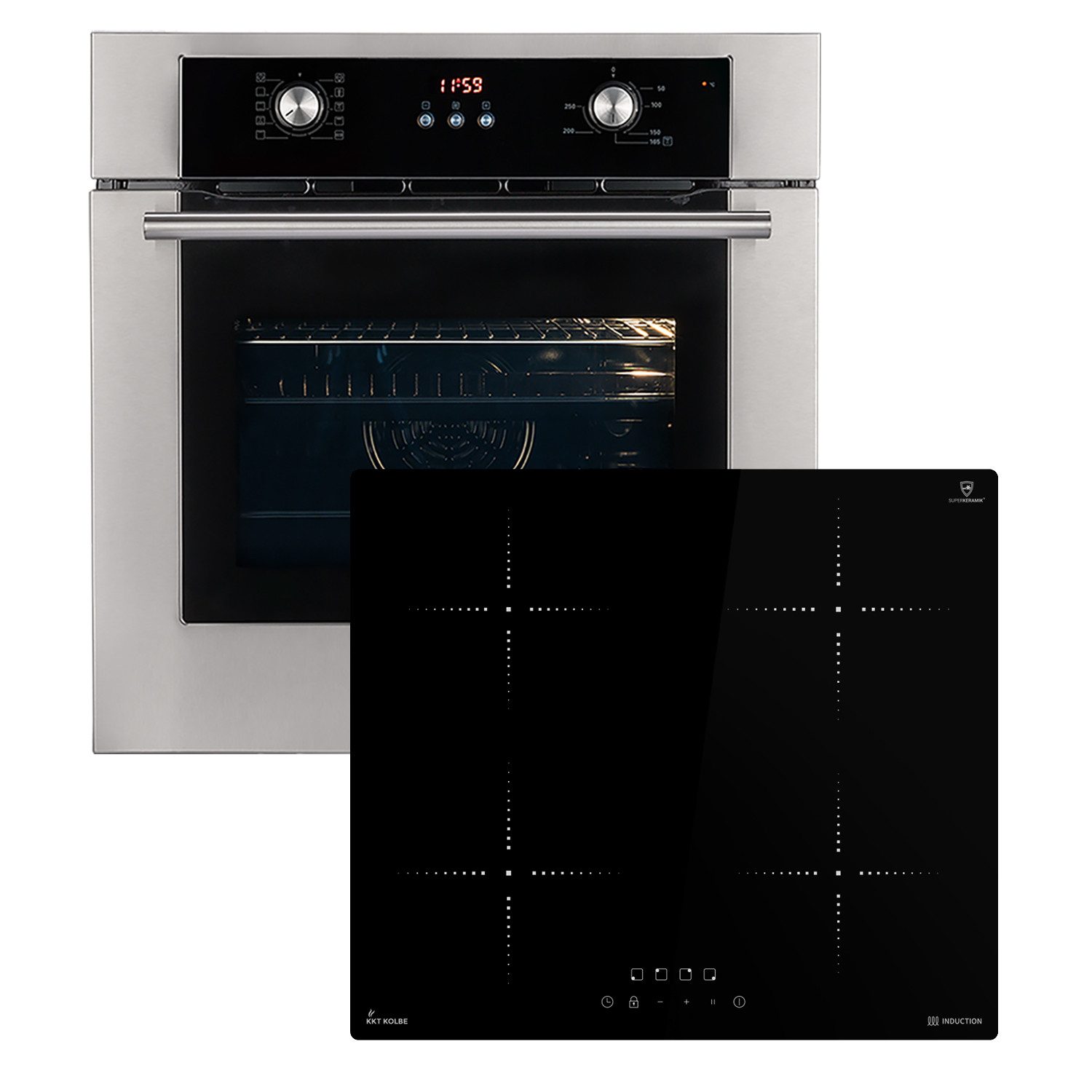 Backofen-Set Backofen und Induktionskochfeld SET8810IH859RL