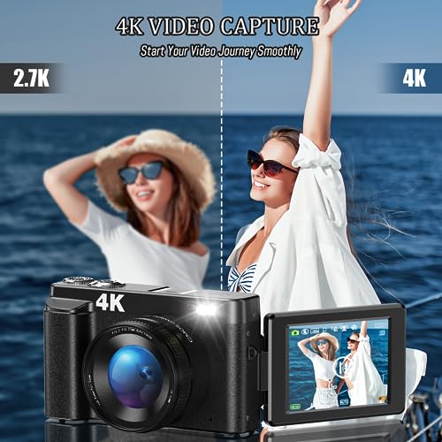 Fotocamera Digitale Vlogging Adolescenti Principianti