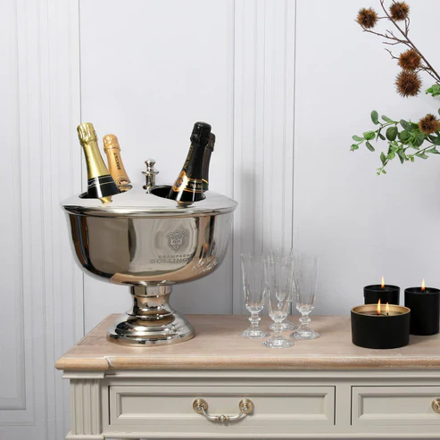 Bollinger 4 Bottle Champagne Ice Bucket - A Timeless Classic