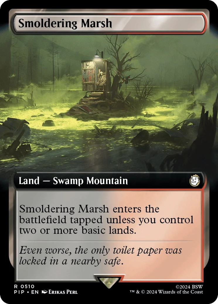 Smoldering Marsh (Extended Art) (510) (PIP)