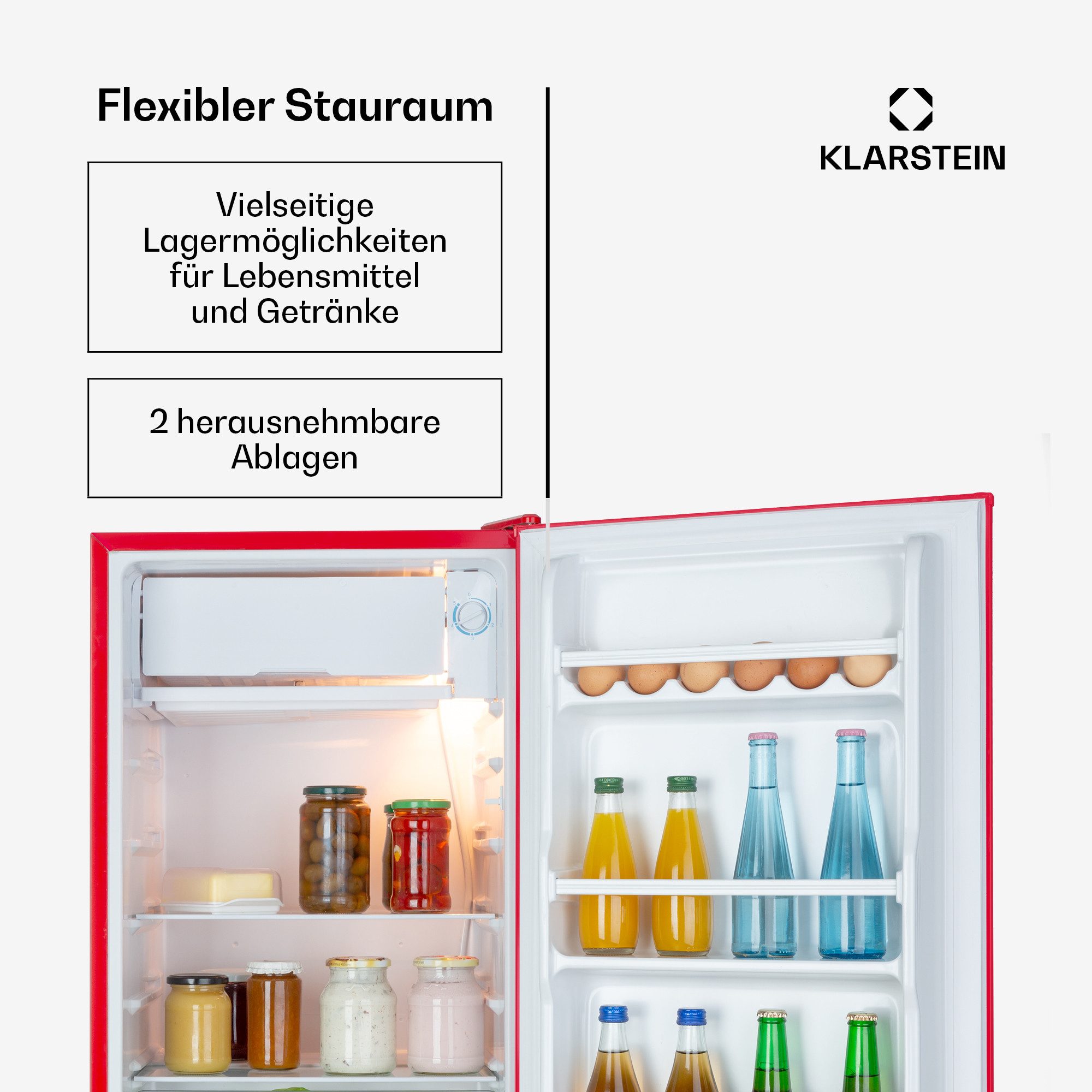 Kühl-/Gefrierkombination Beercracker 91L