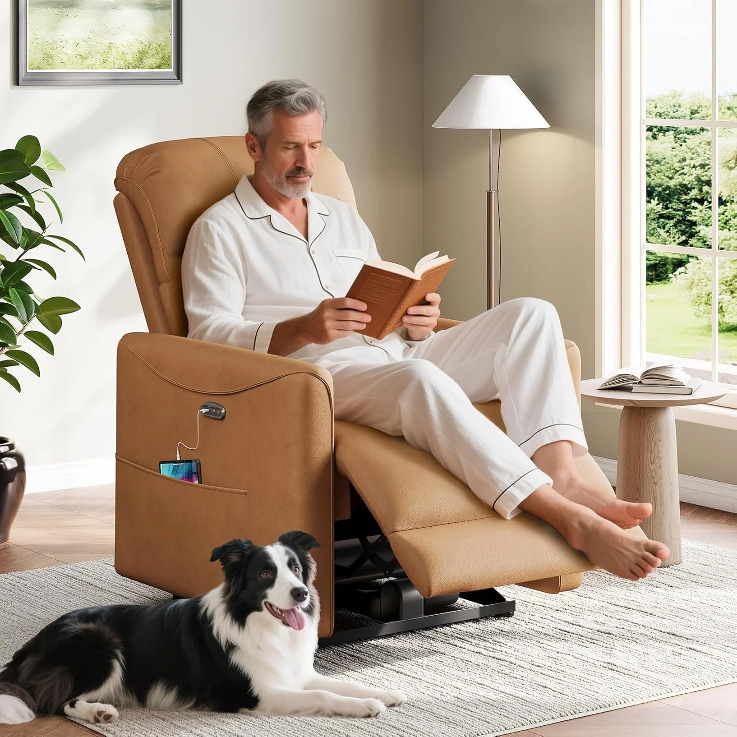 Updated Power Recliner Chair Adjustable Electric Recliner Chairs