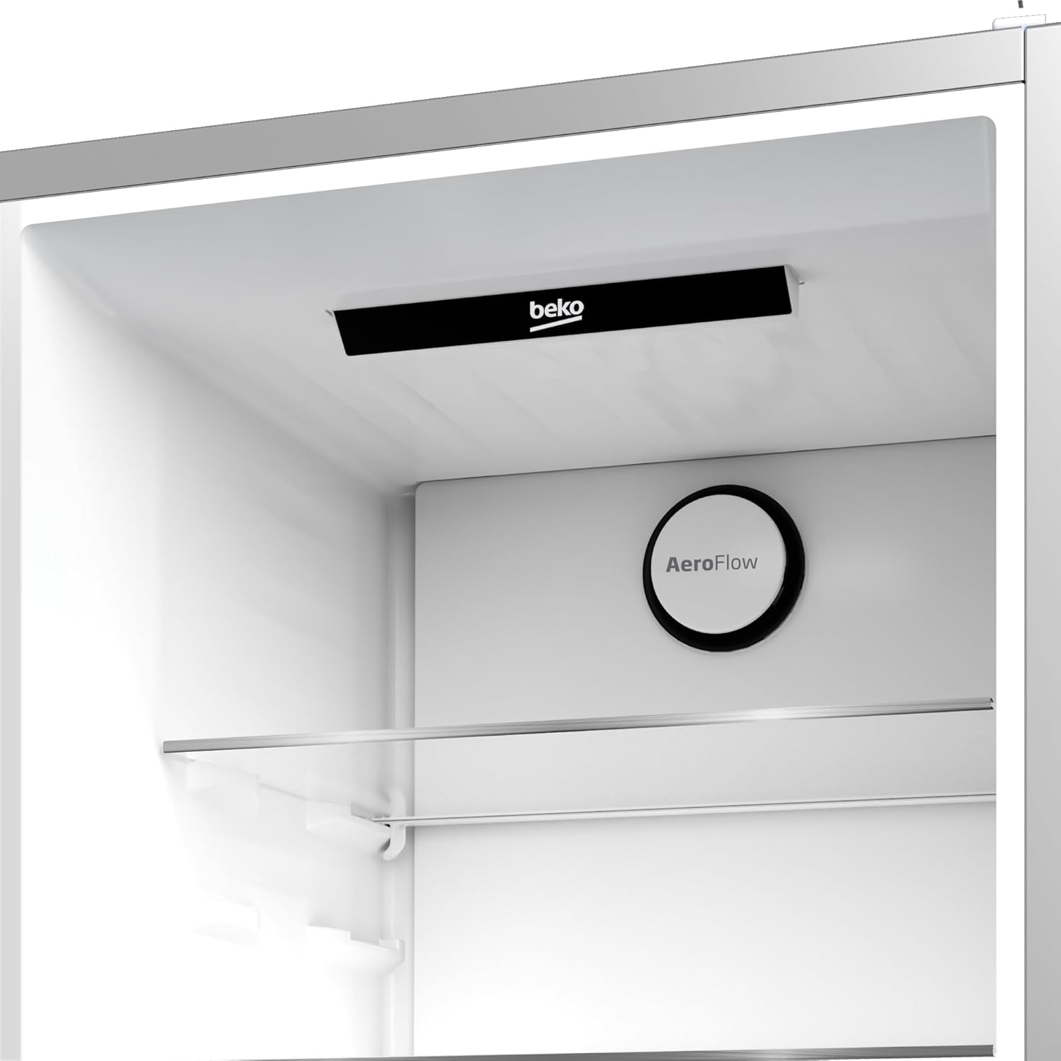 Beko RCNE366E70ZXBRN bPRO700 freistehende Kühl-/Gefrierkombination, großer Kühlschrank, 323 l Gesamtrauminhalt, HarvestFresh, NoFrost, leise, SmoothFit, 0°C-Zone, Dark Inox