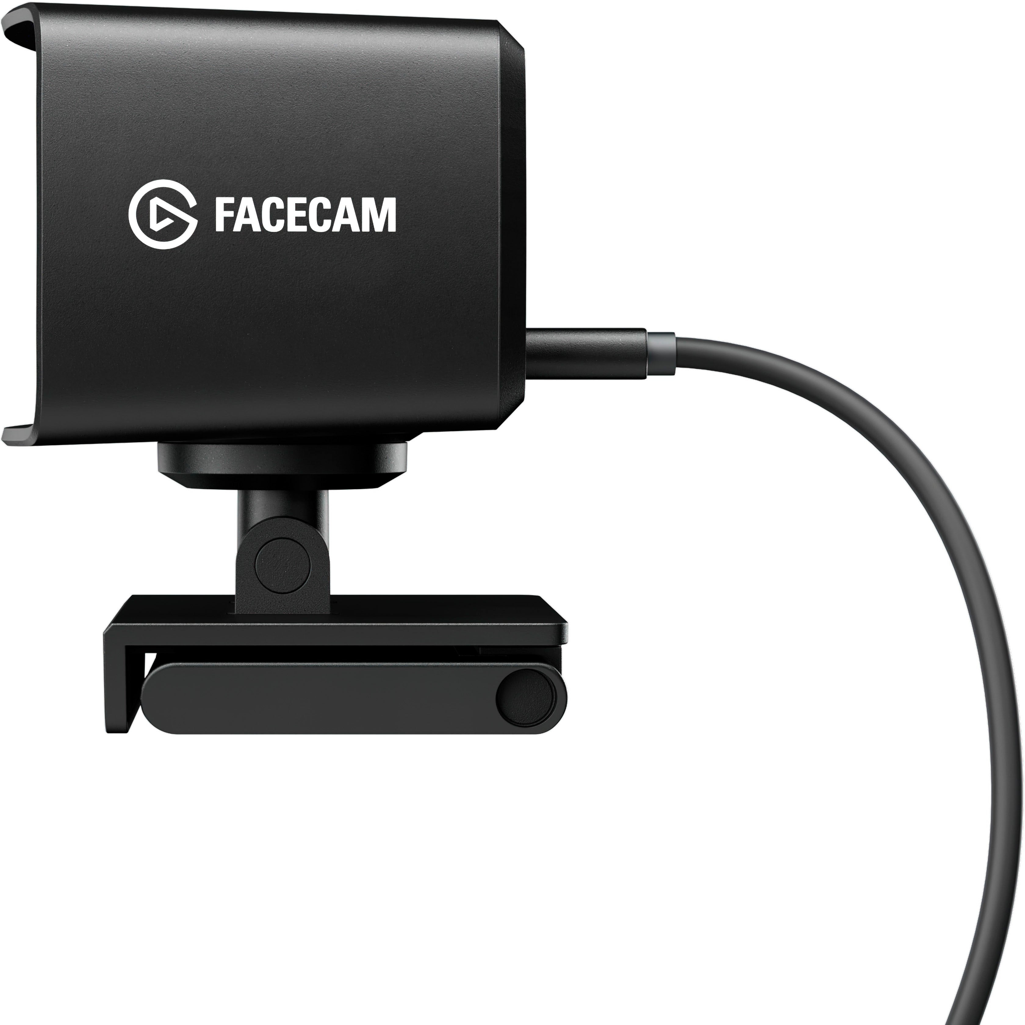 Elgato &ndash; Facecam Full HD 1080 Webcam for Video Conferencing, Gaming, and Streaming &ndash; Black