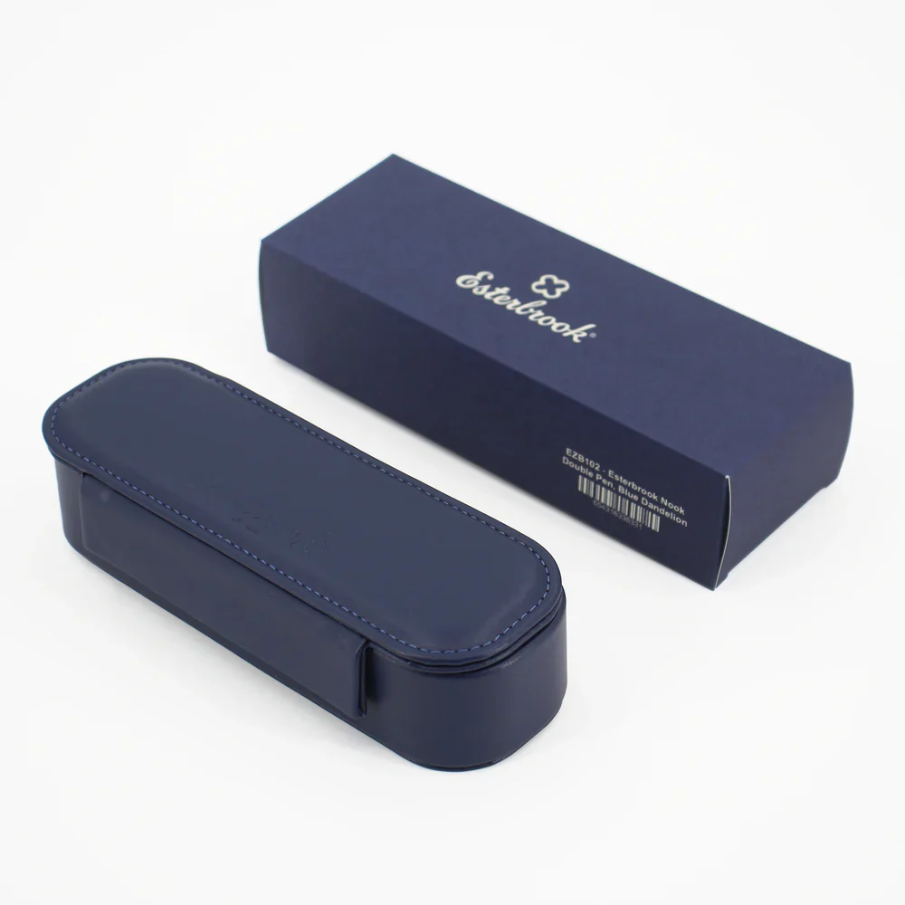 Esterbrook Pen Nook - Double Pen Case - Blue Dandelion