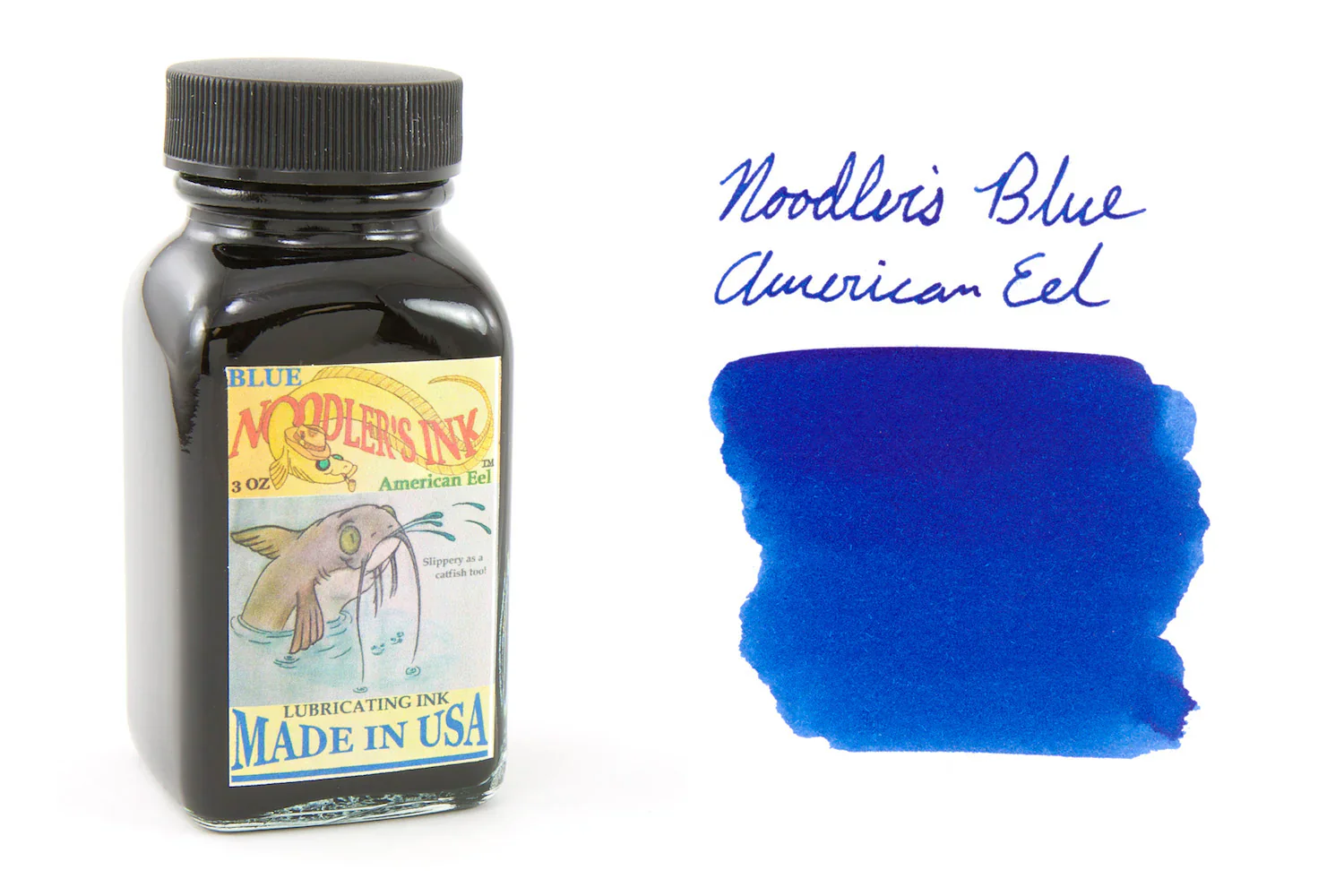 Noodler's Eel Blue Fountain Pen Ink