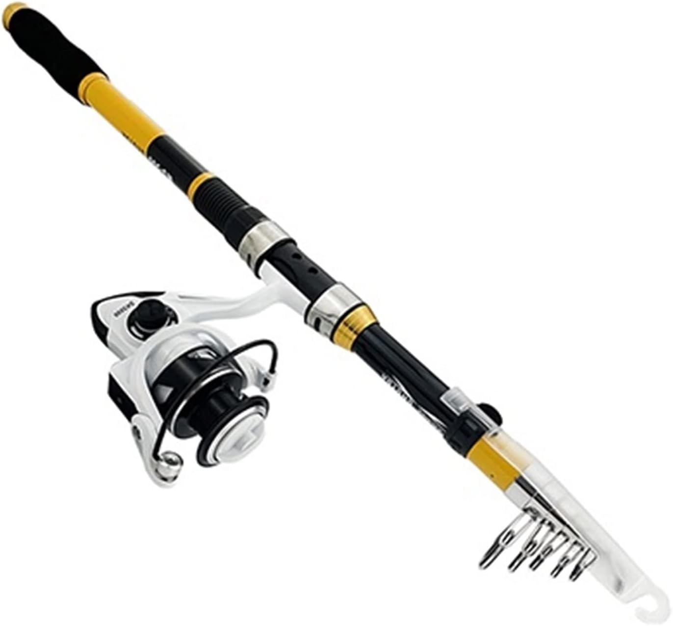 Teleskop Angelrute Combos Angeln Kit Set Teleskop Angelrute Reel Combo Spinnrolle Angelset Karpfen Angelrute Reel Kit Angeln Sommer Ausrüstung Tragbare Angelruten Outdoor Angelruten