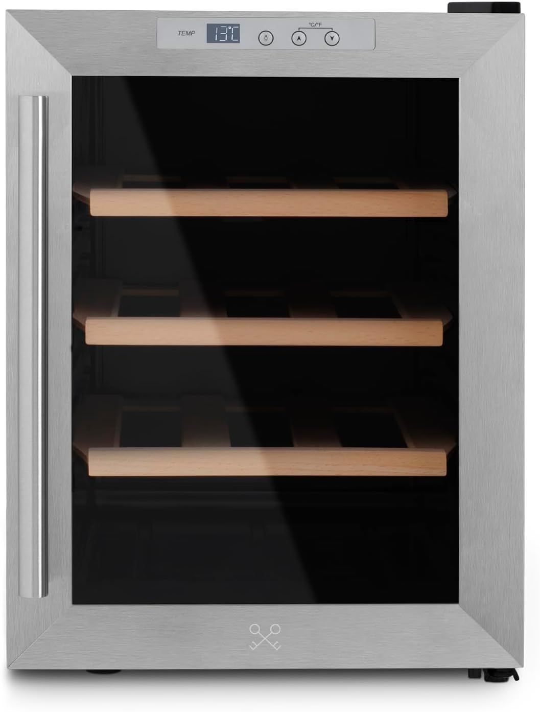 LES PETITS CHAMPS CAVS8 Freestanding Wine Rack 8 Bottles