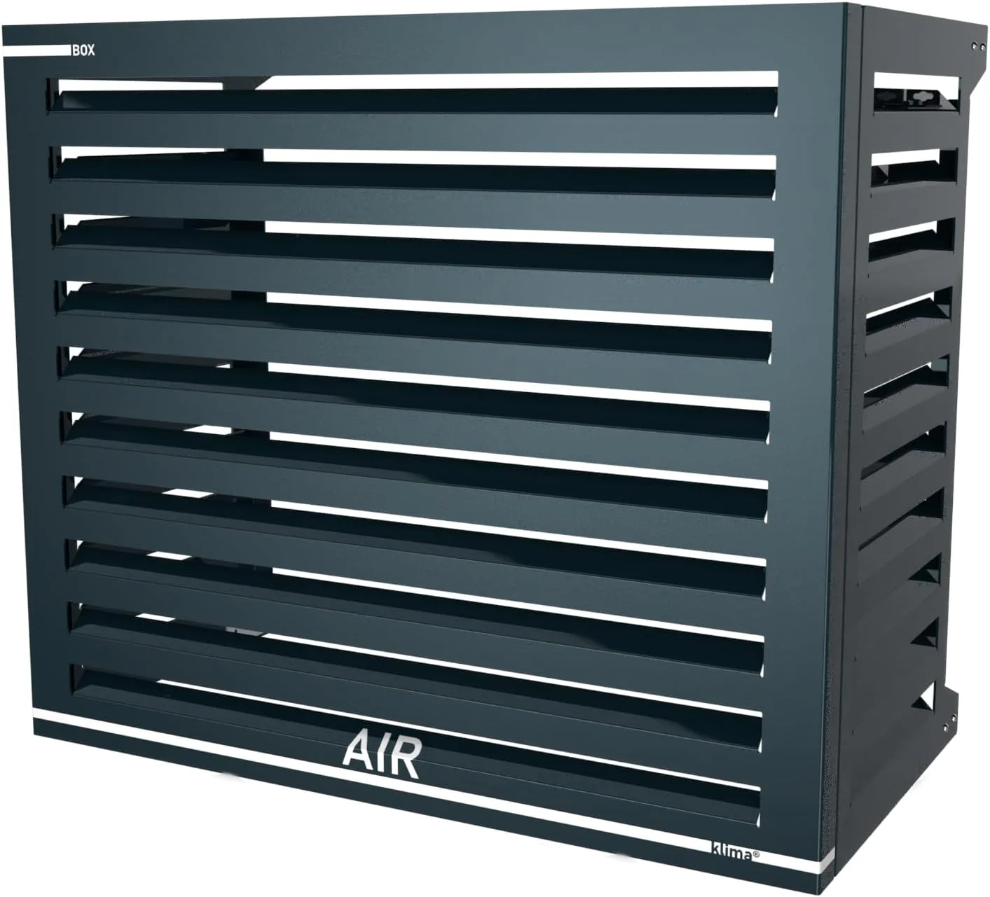 Box Air Klima Abdeckung - Schallschutzhaube W?rmepumpe Schutzgitter - Verkleidung Klimaanlage Au?enger?t - F��r Klimaanlagen und W?rmepumpen - Robuste Schutzabdeckung