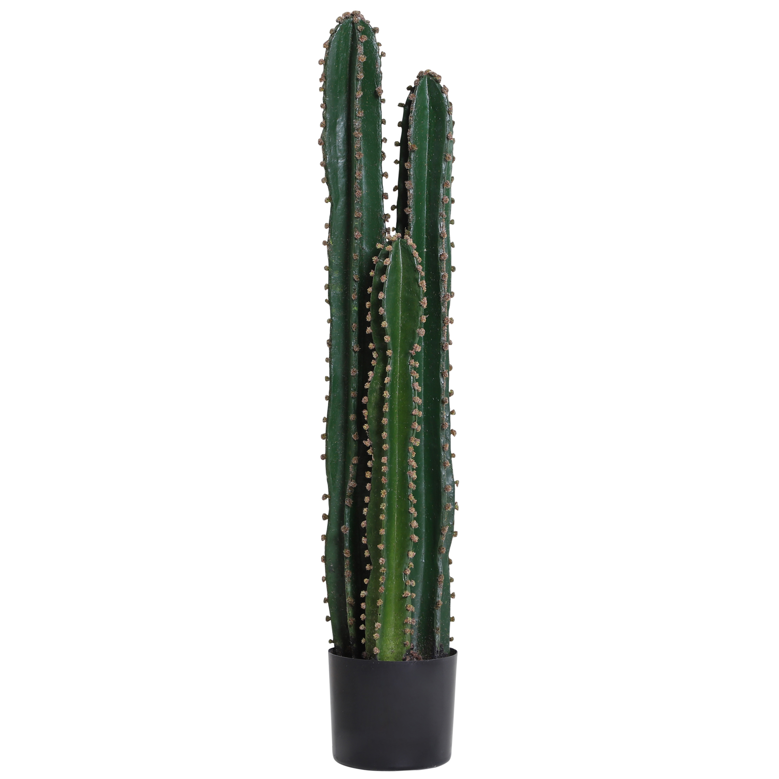 Outsunny Kaktus künstlich sehr realistisch große künstliche Pflanze Abm. Ø 17 x 98H cm Grün