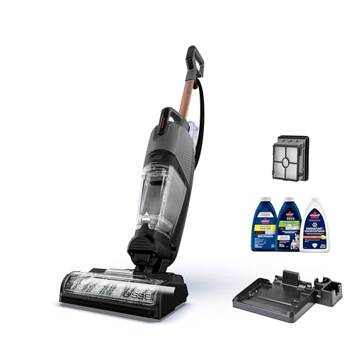Bissell® CrossWave® HydroSteam™ Wet Dry Vac, Multi Purpose Vacuum, Wash, and Steam, Sanitize Formula Included, 35151 : Home & Kitchen