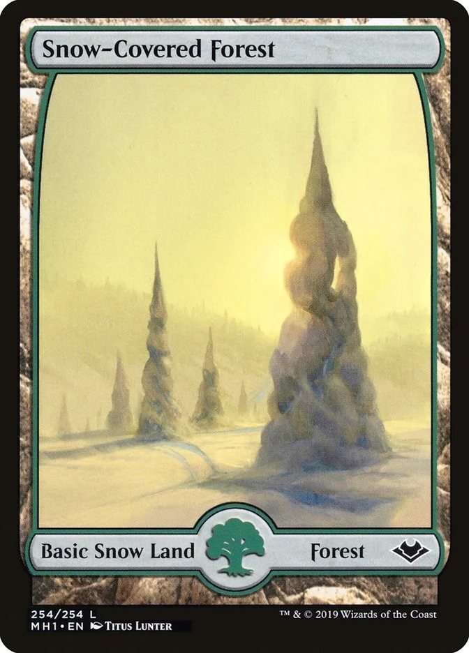 Snow-Covered Forest (254) (MH1)
