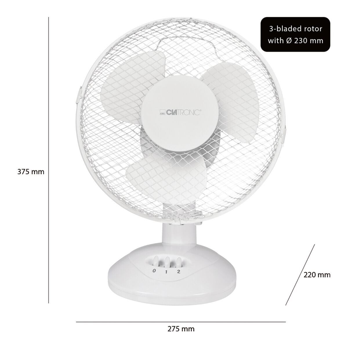 Tischventilator VL 3601