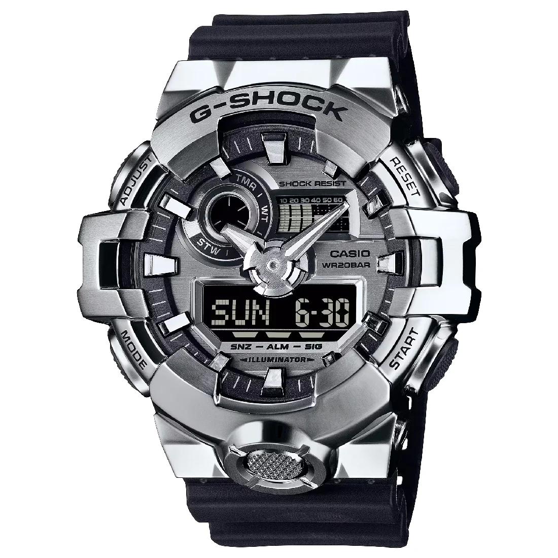 Orologio G-Shock GM-700-1AER cassa bigsize acciaio e resina