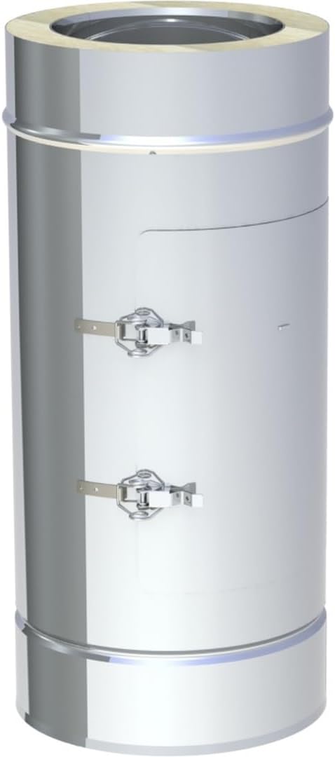 Jeremias DW-FU Revisionselement Design Plus Edelstahl 225mm Innendurchmesser Innenbereich bis 600°C Abgassystem N1