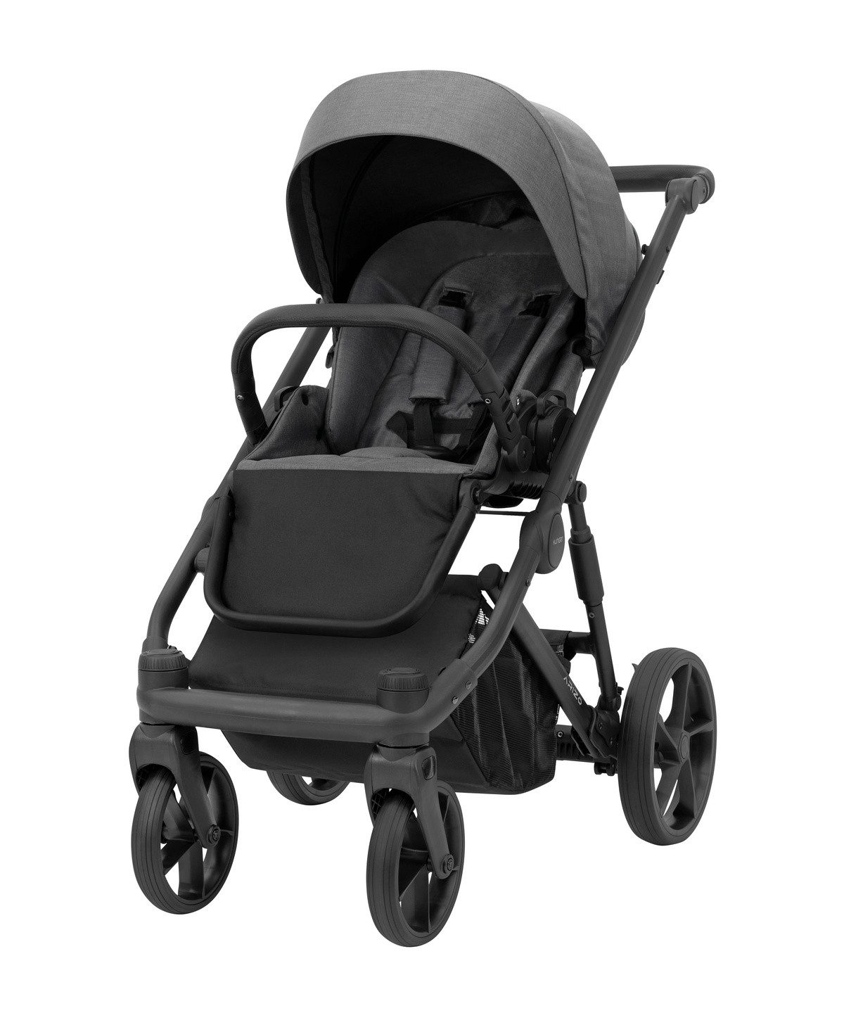 Kombi-Kinderwagen ARIZO 3 in1 mit schwarzem Gestell – Leichter Kinderwagen