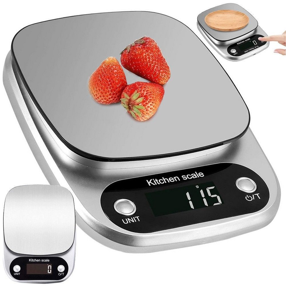 Küchenwaage Digitale Digitalwaage Küchenwaage Haushaltswaage Küchen Waage 3kg / 1