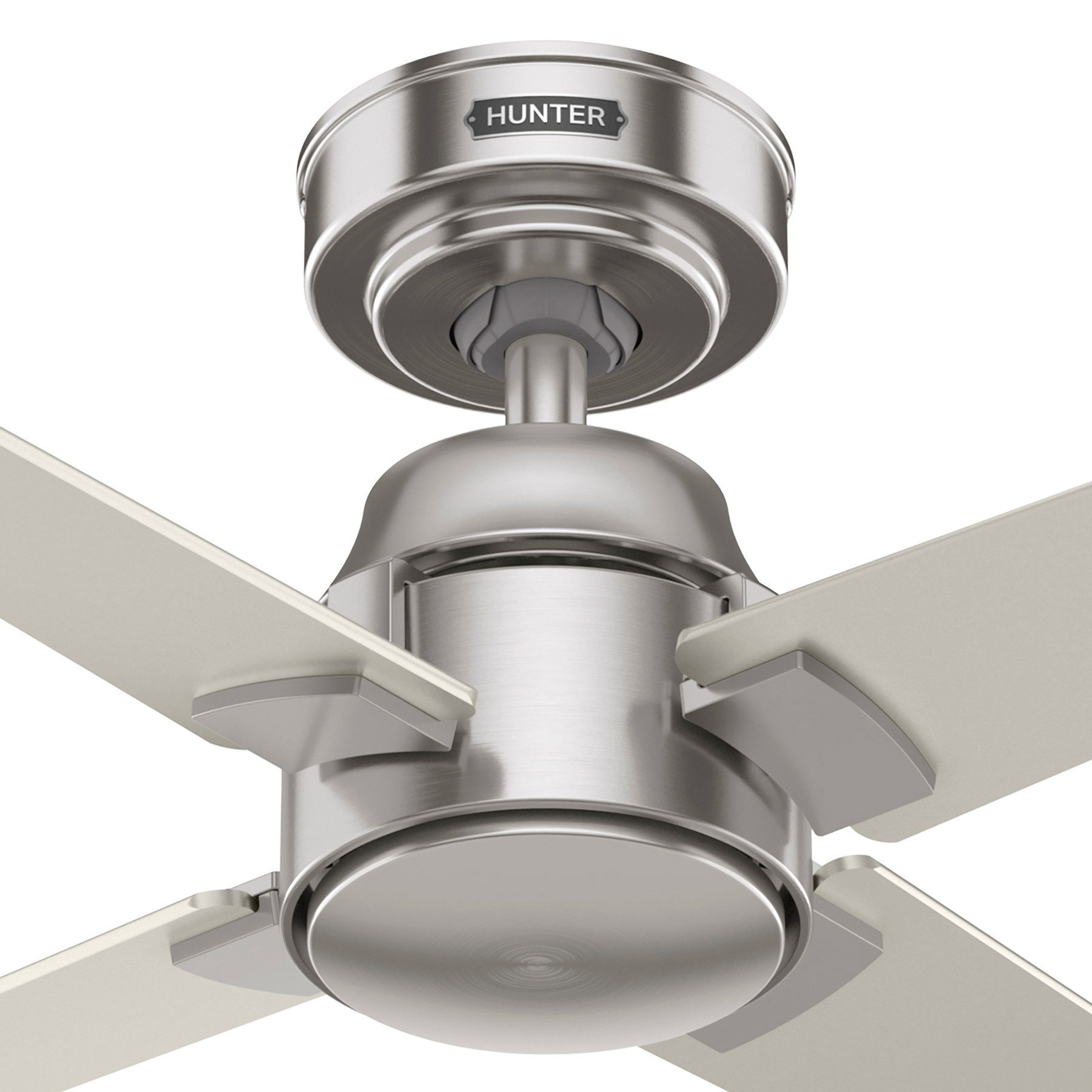 Deckenventilator Deckenventilator Cordelia M Nickel mit Fernbedienung