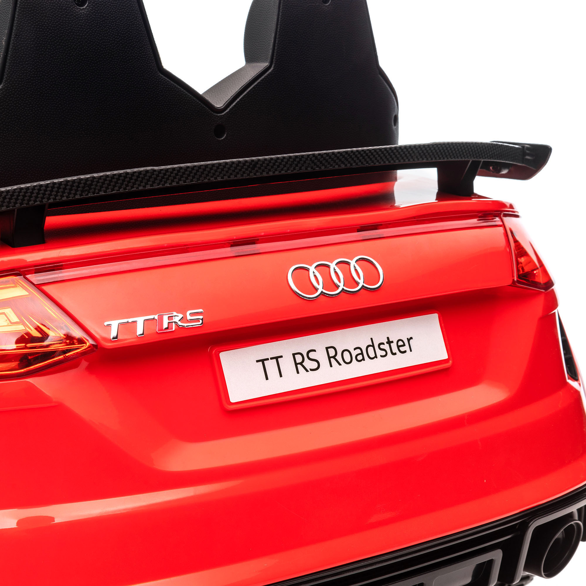 ? kindervoertuig elektrische auto Audi TT RS afstandsbediening MP3 3-8 jaar PP rood 103 x 63 x 44 cm | Aosom.de