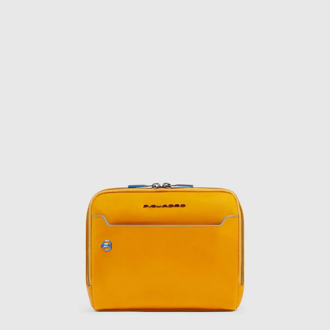 Borsello Piquadro in pelle con protezione RFID gialla CA6899B2-G