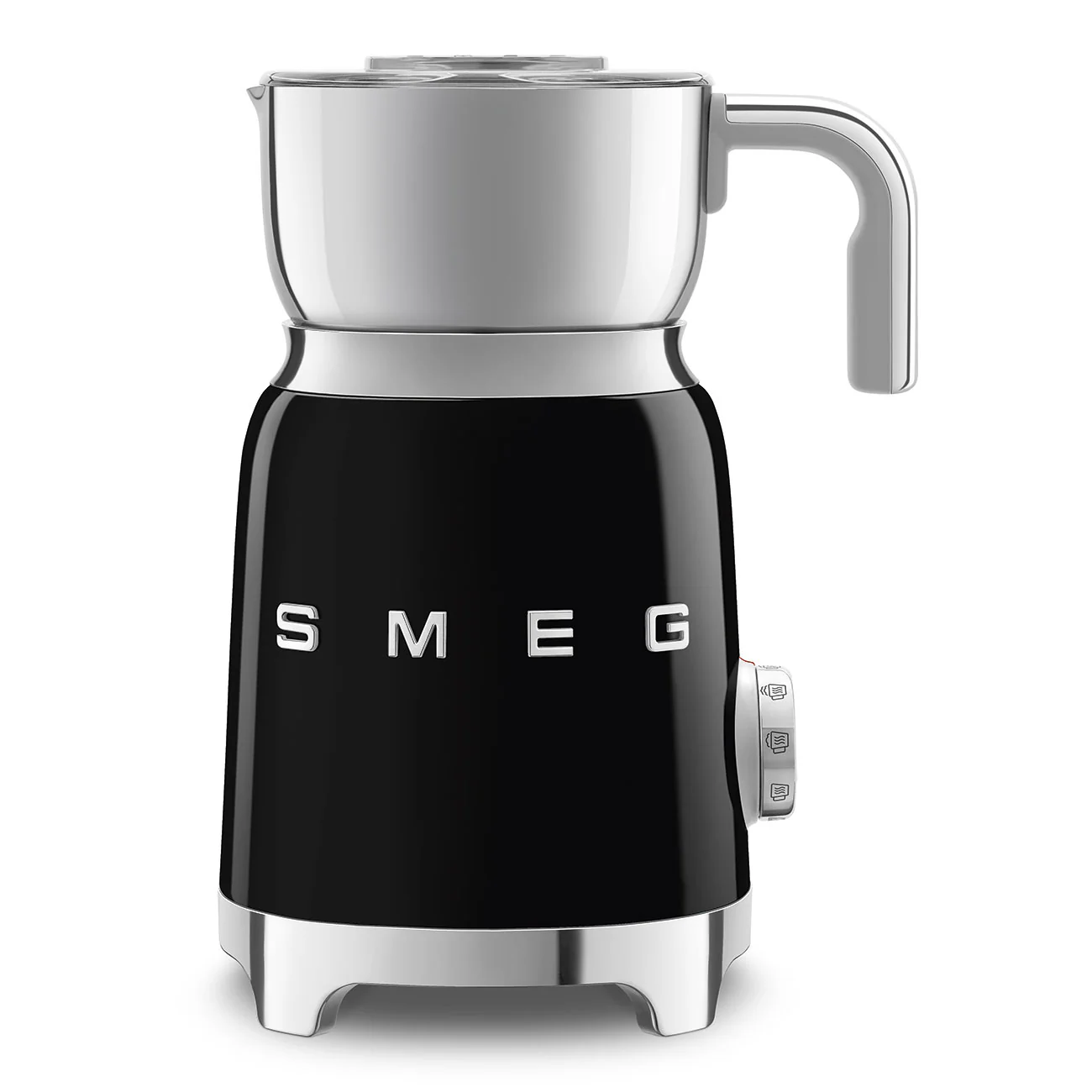 Smeg Montalatte Nero Anni 50 MFF01BLEU