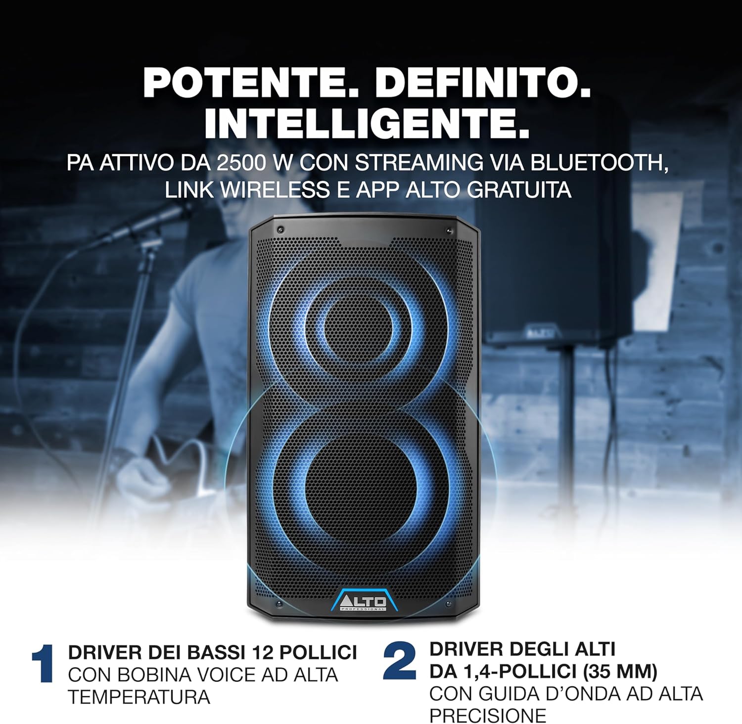 ALTO TS412 Cassa Amplificata Attiva da 12