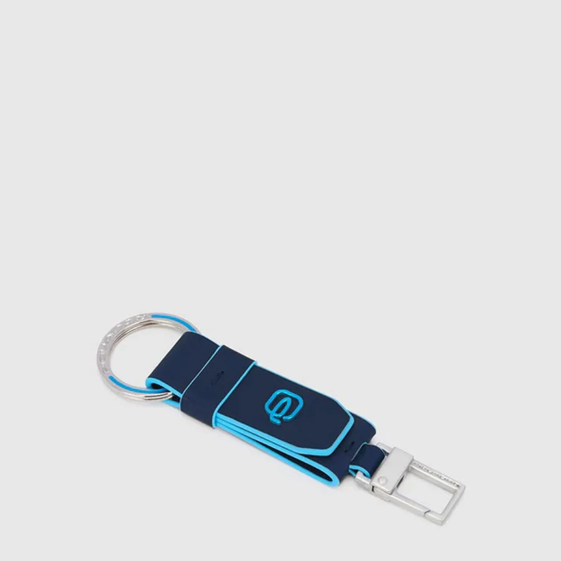 Portachiavi Piquadro per auto in pelle blu PC3751B2-BLU2