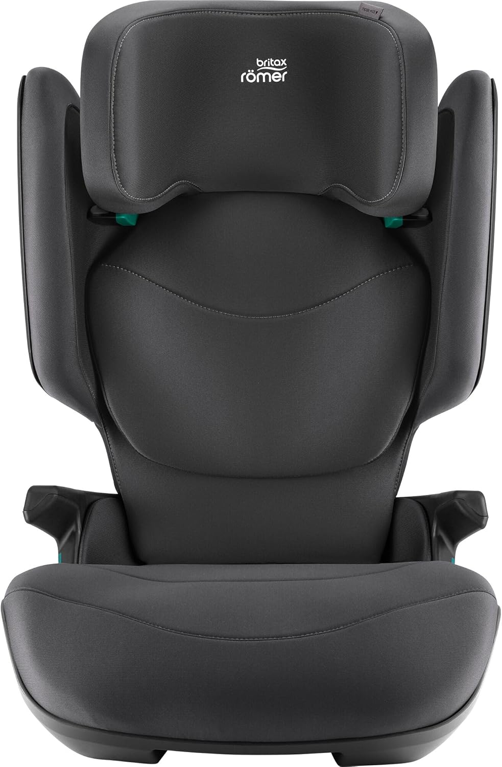 Seggiolino auto BRITAX RÖMER KIDFIX PRO M, per bambini da 100-150 cm (i-Size) con e senza ISOFIX, 3,5-12 anni, Midnight Grey - Classic