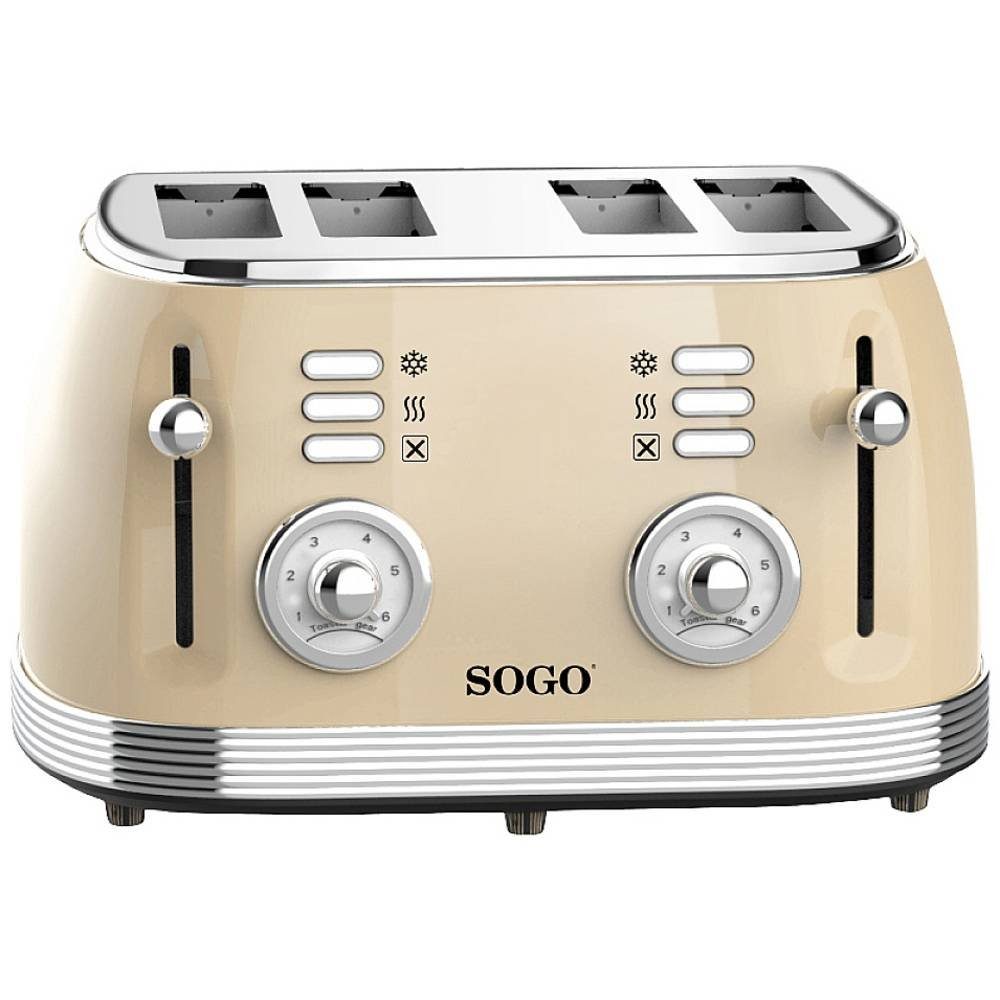 Toaster 4-Scheiben-Toaster Eternal Retro Serie TOS-SS-5475