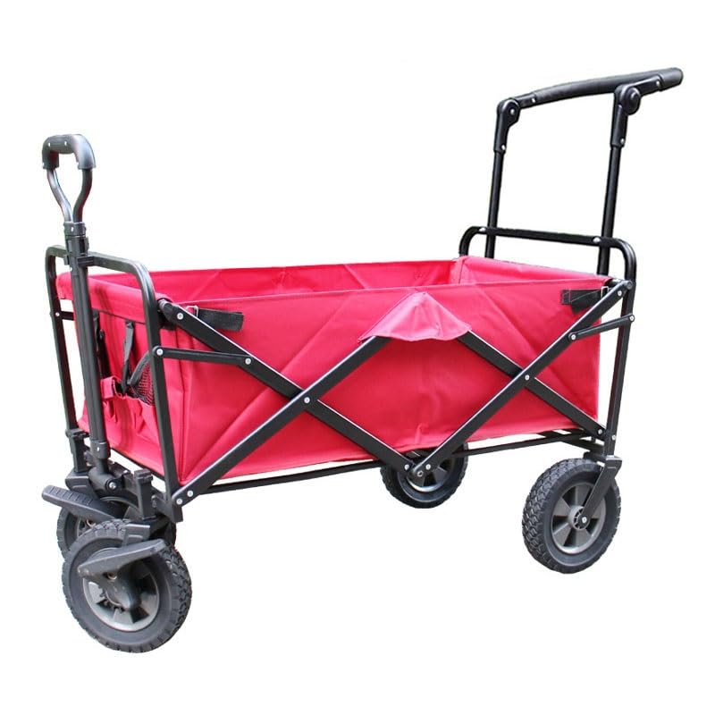 LUCEAE Carrello Domestico Multifunzione Carrello Pieghevole Da Giardino Carrello Heavy Duty Wagon Portatile Campeggio Esterna Carrello a Mano Robusto Telaio In Acciaio Sicuro Durevole Facile Da : Amazon.it: Giardino e giardinaggio