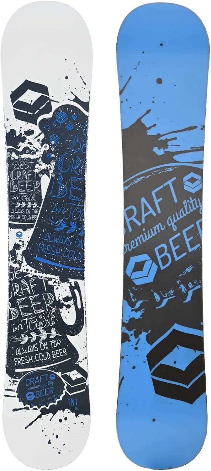 FTWO Set Snowboard TNT Blau 146cm mit Pipe Bindung M Sale