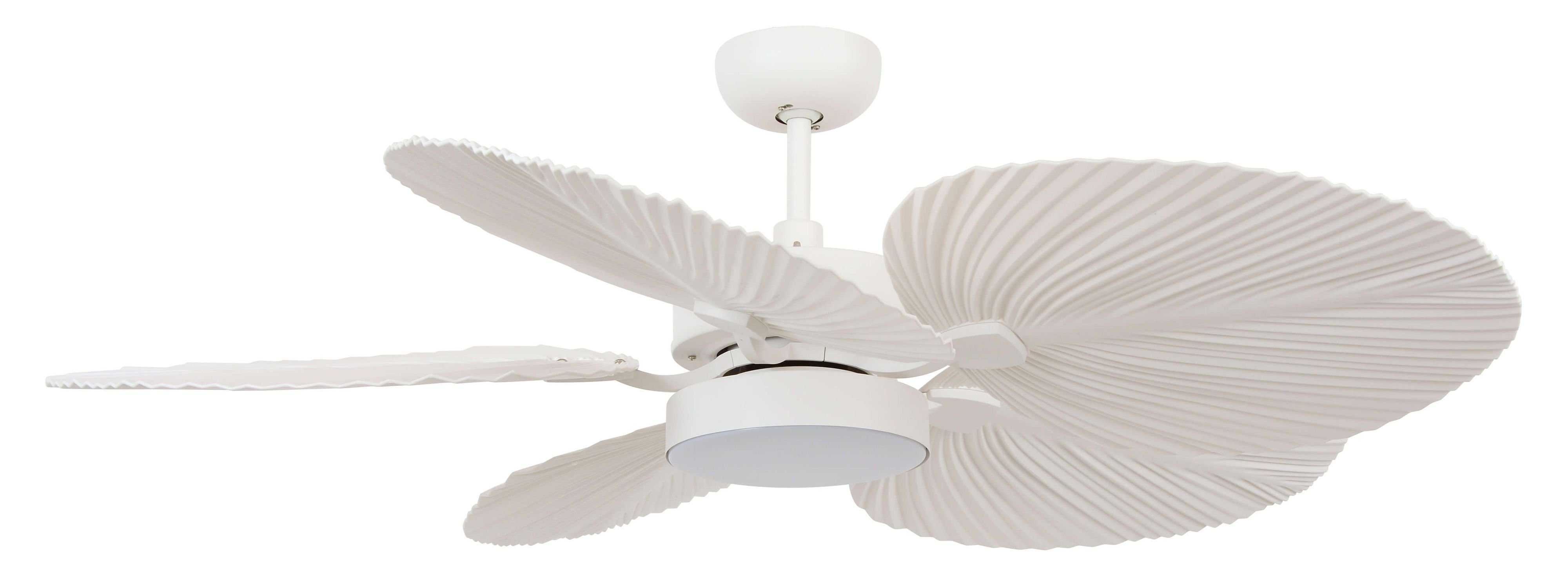 Deckenventilator DC Deckenventilator Bali Weiß mit LED & Fernbedienung